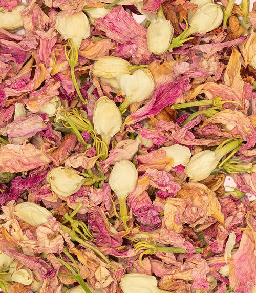 Burgundy Bloom – Confeti biodegradable de rosa vibrante