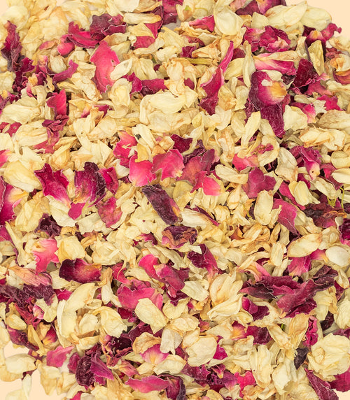 Burgundy Special – Confeti biodegradable de rosa y jazmín