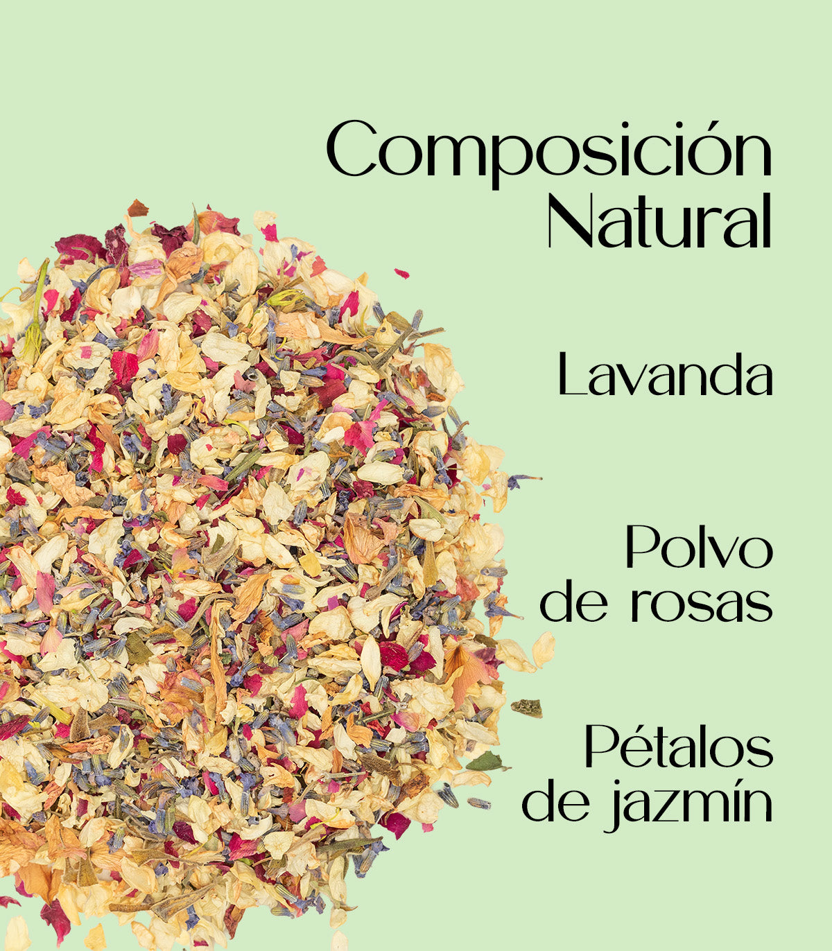 Élégance – Confettis biodégradables lavande et jasmin