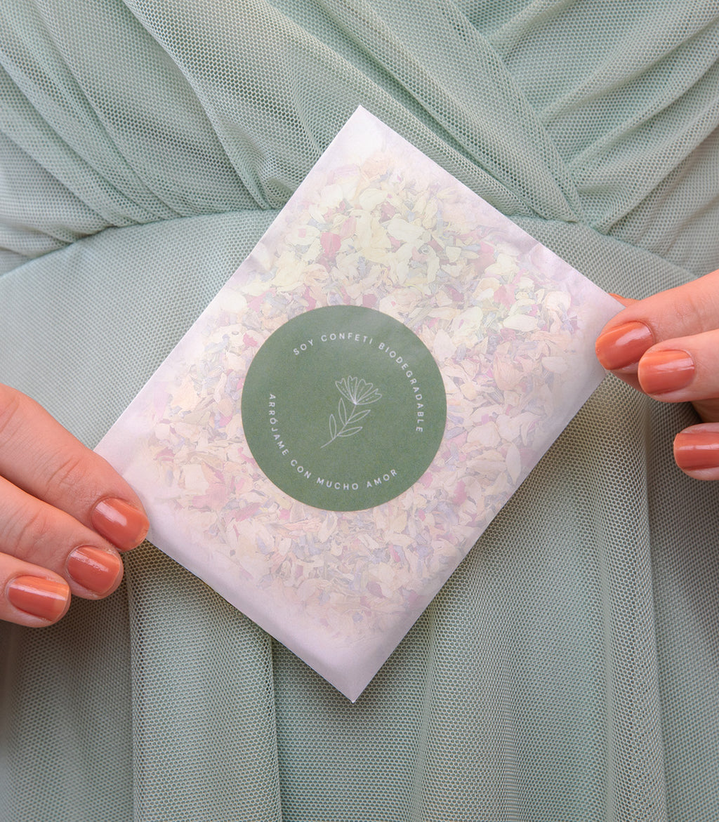 Élégance – Confettis biodégradables lavande et jasmin