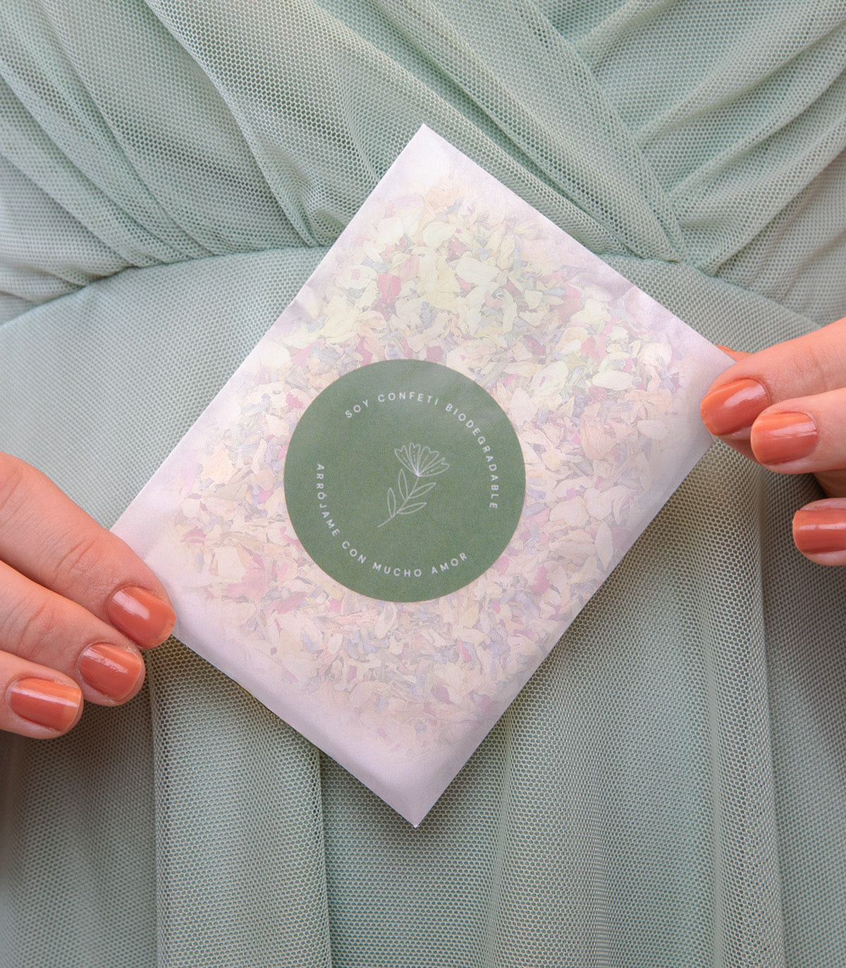 Élégance – Confettis biodégradables lavande et jasmin