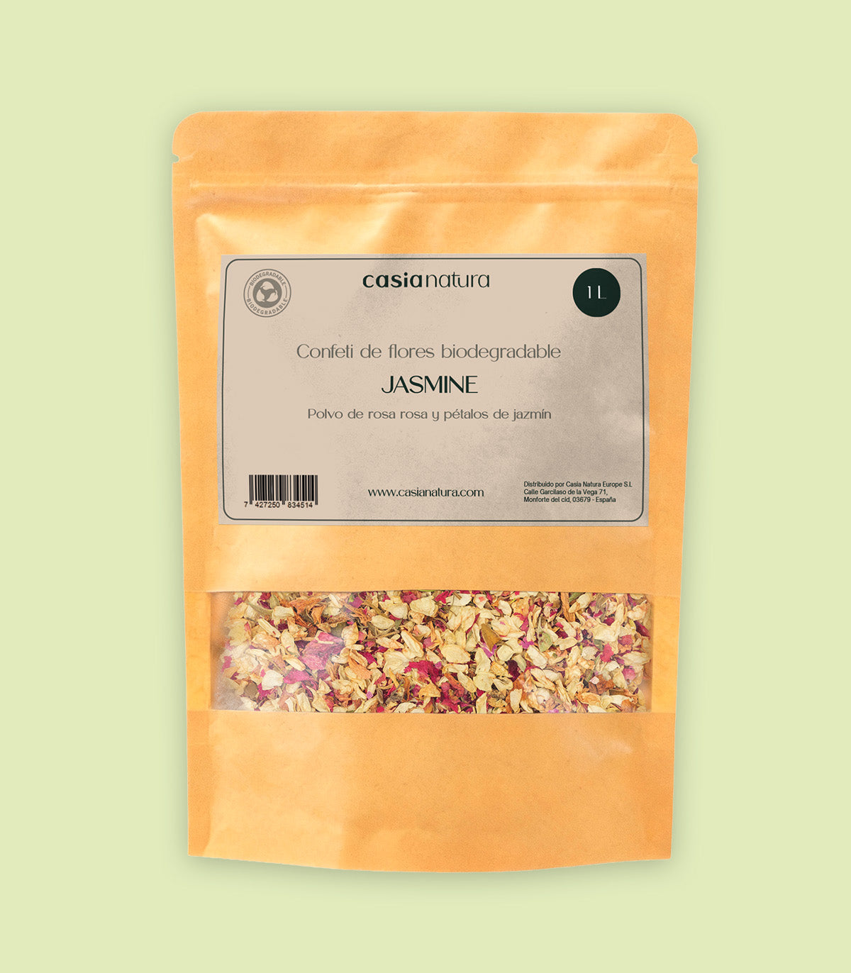 Jasmine – Biodegradable jasmine and rose confetti
