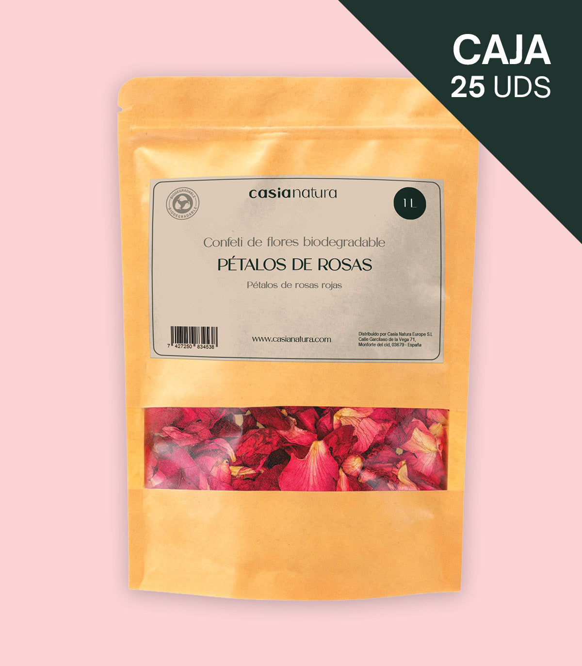 Rose Petals – Pure biodegradable confetti