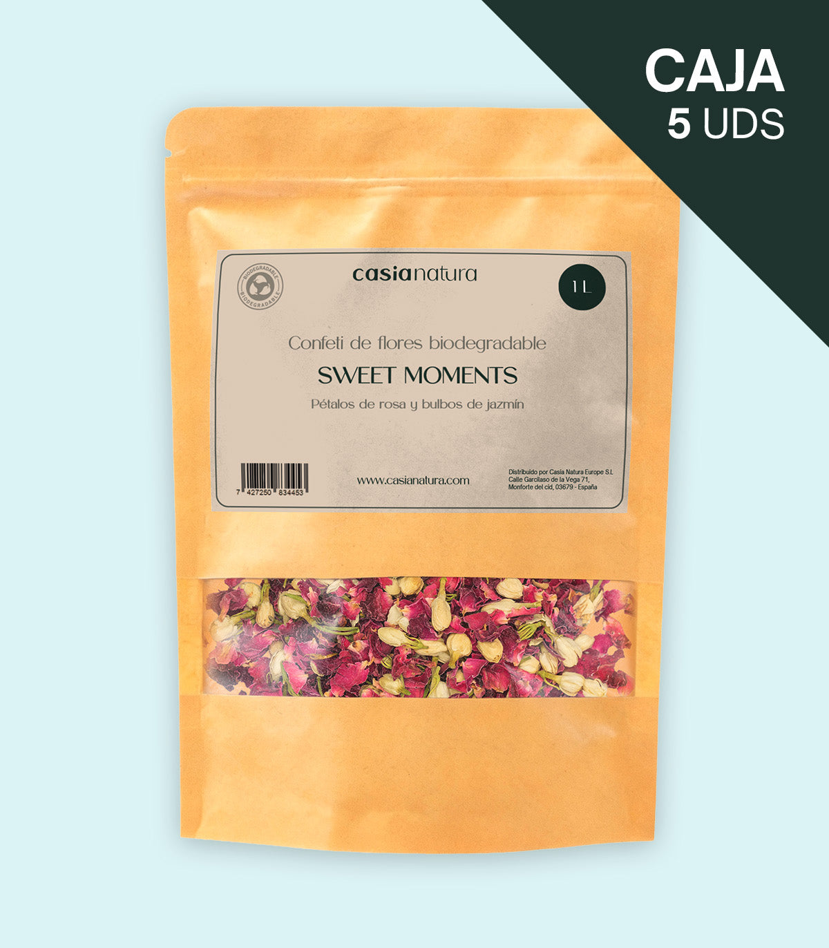 Sweet Moments – Pink and Jasmine Biodegradable Confetti